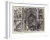 The Restoration of Chester Cathedral-Henry William Brewer-Framed Giclee Print