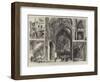 The Restoration of Chester Cathedral-Henry William Brewer-Framed Giclee Print