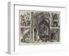 The Restoration of Chester Cathedral-Henry William Brewer-Framed Giclee Print