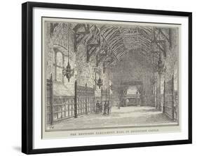 The Restored Parliament Hall in Edinburgh Castle-Frank Watkins-Framed Giclee Print