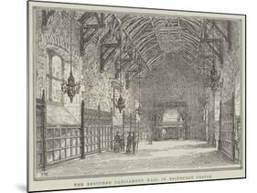 The Restored Parliament Hall in Edinburgh Castle-Frank Watkins-Mounted Giclee Print