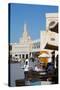 The Restored Souq Waqif and Spiral Mosque of the Kassem Darwish Fakhroo Islamic Centre-Frank Fell-Stretched Canvas