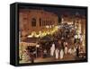 The Restored Souq Waqif with Mud Rendered Shops and Exposed Timber Beams, Doha, Qatar, Middle East-Gavin Hellier-Framed Stretched Canvas