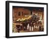 The Restored Souq Waqif with Mud Rendered Shops and Exposed Timber Beams, Doha, Qatar, Middle East-Gavin Hellier-Framed Photographic Print