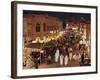 The Restored Souq Waqif with Mud Rendered Shops and Exposed Timber Beams, Doha, Qatar, Middle East-Gavin Hellier-Framed Photographic Print