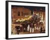 The Restored Souq Waqif with Mud Rendered Shops and Exposed Timber Beams, Doha, Qatar, Middle East-Gavin Hellier-Framed Photographic Print