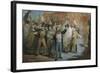 The Resurgence - Patriotic Demonstration in Florence, 1847-null-Framed Giclee Print