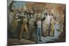The Resurgence - Patriotic Demonstration in Florence, 1847-null-Mounted Giclee Print