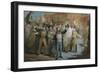 The Resurgence - Patriotic Demonstration in Florence, 1847-null-Framed Giclee Print