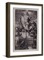 The Resurrection, 1512-Albrecht Dürer-Framed Giclee Print