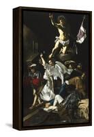 The Resurrection, 1619-20-Cecco de Caravaggio-Framed Stretched Canvas