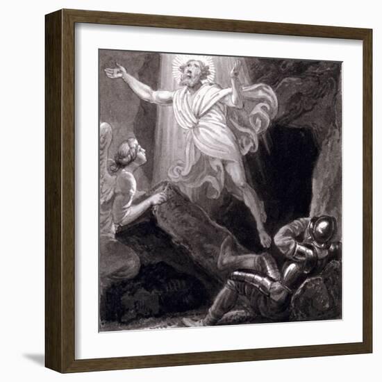 'The Resurrection' , C1810-C1844-Henry Corbould-Framed Giclee Print