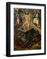 The Resurrection, Ca 1475-Bartolomé Bermejo-Framed Giclee Print