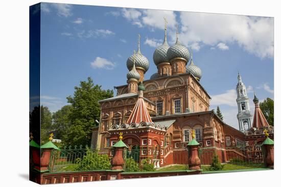 The Resurrection Church on the Debra, Kostroma, Kostroma Oblast, Russia-Richard Maschmeyer-Stretched Canvas