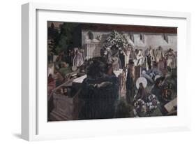 The Resurrection, Cookham-Sir Stanley Spencer-Framed Giclee Print