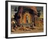 The Resurrection Fragment of the Predelle of the Altarpiece of the Church of San Zeno in Verona by-Andrea Mantegna-Framed Giclee Print