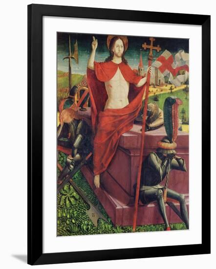 The Resurrection, from the Altarpiece of St. Stephen, C.1470 (Oil on Panel)-Michael Pacher-Framed Giclee Print