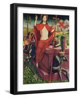 The Resurrection, from the Altarpiece of St. Stephen, C.1470 (Oil on Panel)-Michael Pacher-Framed Giclee Print