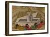 The Resurrection (From the Basilica of Santa Croce, Florenc), C. 1324-1325-Ugolino Di Nerio-Framed Giclee Print