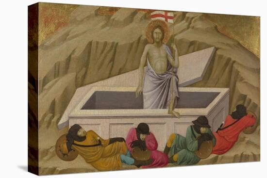 The Resurrection (From the Basilica of Santa Croce, Florenc), C. 1324-1325-Ugolino Di Nerio-Stretched Canvas