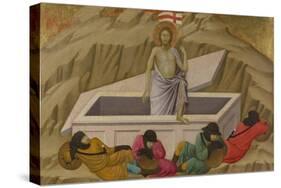 The Resurrection (From the Basilica of Santa Croce, Florenc), C. 1324-1325-Ugolino Di Nerio-Stretched Canvas