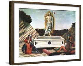 The Resurrection, Mid 15th Century-Andrea Del Castagno-Framed Giclee Print