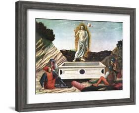 The Resurrection, Mid 15th Century-Andrea Del Castagno-Framed Giclee Print