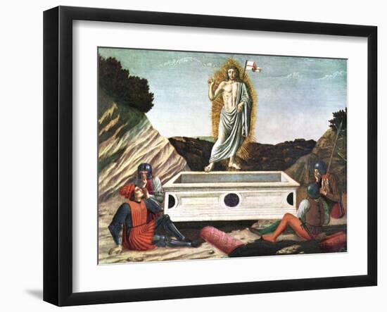 The Resurrection, Mid 15th Century-Andrea Del Castagno-Framed Giclee Print