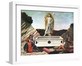 The Resurrection, Mid 15th Century-Andrea Del Castagno-Framed Giclee Print