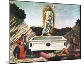 The Resurrection, Mid 15th Century-Andrea Del Castagno-Mounted Giclee Print
