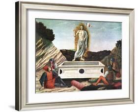 The Resurrection, Mid 15th Century-Andrea Del Castagno-Framed Giclee Print