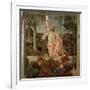 The Resurrection of Christ, 1463-65, Fresco-Piero della Francesca-Framed Giclee Print