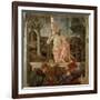 The Resurrection of Christ, 1463-65, Fresco-Piero della Francesca-Framed Giclee Print