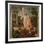 The Resurrection of Christ, 1463-65, Fresco-Piero della Francesca-Framed Giclee Print