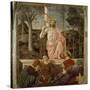 The Resurrection of Christ, 1463-65, Fresco-Piero della Francesca-Stretched Canvas