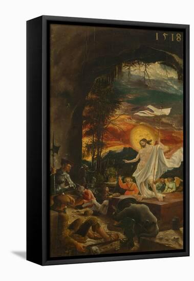 The Resurrection of Christ, 1518-Albrecht Altdorfer-Framed Stretched Canvas