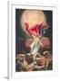 The Resurrection of Christ, from the Isenheim Altarpiece circa 1512-16-Matthias Grünewald-Framed Giclee Print