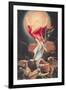 The Resurrection of Christ, from the Isenheim Altarpiece circa 1512-16-Matthias Grünewald-Framed Giclee Print