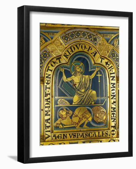 The Resurrection of Christ, from the Verdun Altar-Nicholas of Verdun-Framed Giclee Print