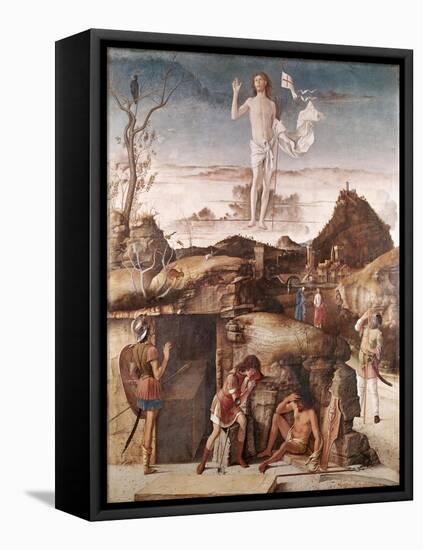 The Resurrection of Christ-Giovanni Bellini-Framed Stretched Canvas