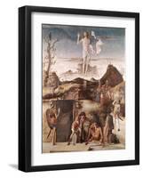 The Resurrection of Christ-Giovanni Bellini-Framed Giclee Print