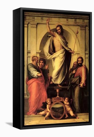 The Resurrection of Christ-Fra Bartolommeo-Framed Stretched Canvas