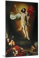 The Resurrection of Christ-Bartolome Esteban Murillo-Mounted Premium Giclee Print