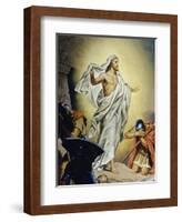 The Resurrection of Jesus-Heinrich Hofmann-Framed Giclee Print