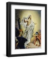 The Resurrection of Jesus-Heinrich Hofmann-Framed Giclee Print