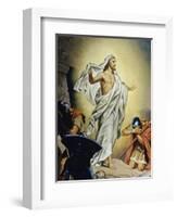 The Resurrection of Jesus-Heinrich Hofmann-Framed Giclee Print