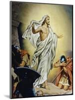The Resurrection of Jesus-Heinrich Hofmann-Mounted Giclee Print