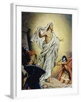 The Resurrection of Jesus-Heinrich Hofmann-Framed Giclee Print