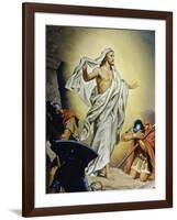 The Resurrection of Jesus-Heinrich Hofmann-Framed Giclee Print