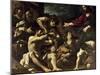 The Resurrection of Lazarus, circa 1619-Guercino (Giovanni Francesco Barbieri)-Mounted Giclee Print